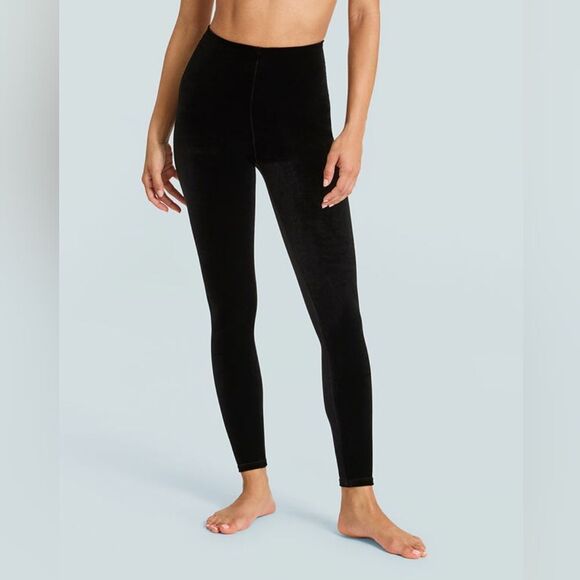 Commando Control Velvet Leggings Black Size Medium - Picture 1 of 5